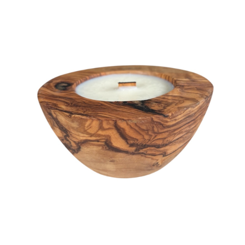 Sojowa Świeca Zapachowa w Drewnie-Bergamotka i Limonka DMP12