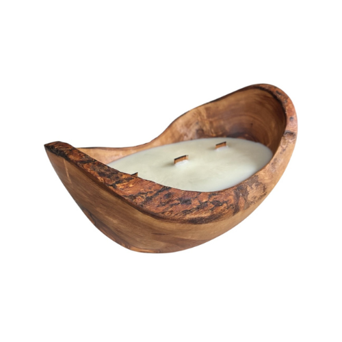 Sojowa Świeca Zapachowa w Drewnie DMI022