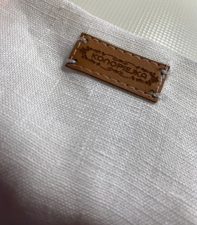 BLUZKA lniana bez rękawów, TOP LNIANY damski - rozmiar S/M, LEN 100% , BIAŁA