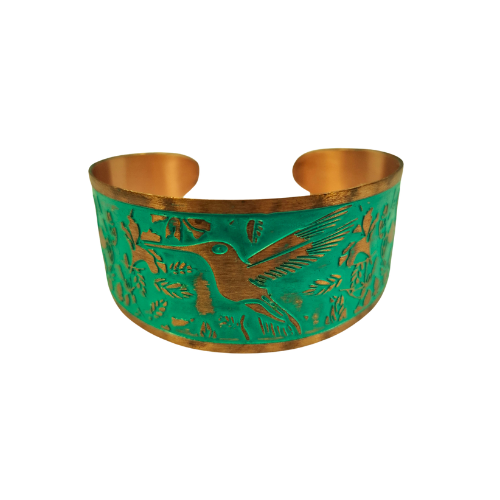 BRANSOLETKA miedziana KOLIBER 3