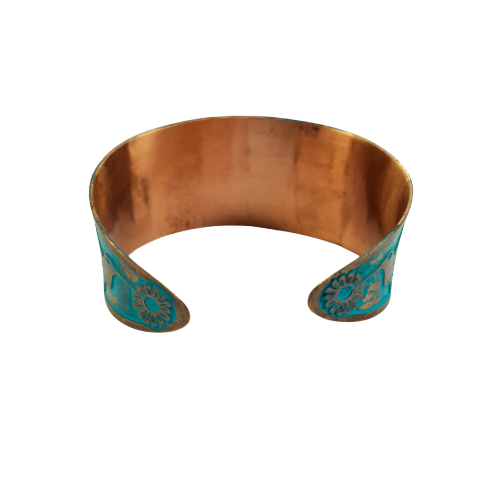 BRANSOLETKA miedziana KOLIBER 5