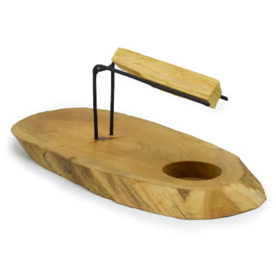Podstawka na Palo Santo z Drewna Gamal - Naturalna