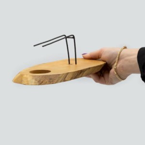 Podstawka na Palo Santo z Drewna Gamal - Naturalna