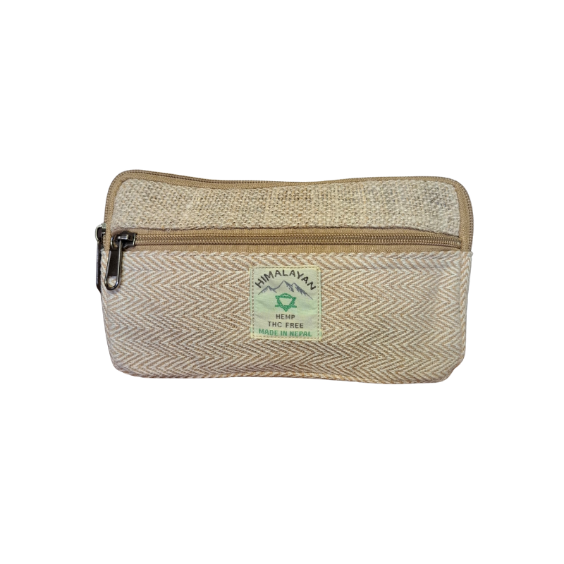 SASZETKA z Konopi i Bawełny z Suwakiem