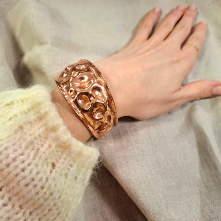 BRANSOLETKA miedziana DIVAR