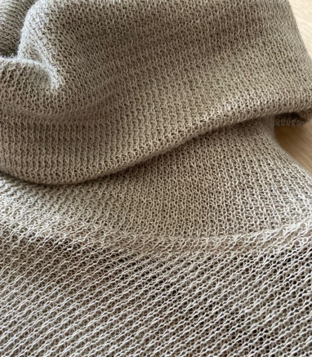 GOLF dzianinowy 100% LEN / rozmiar S/M