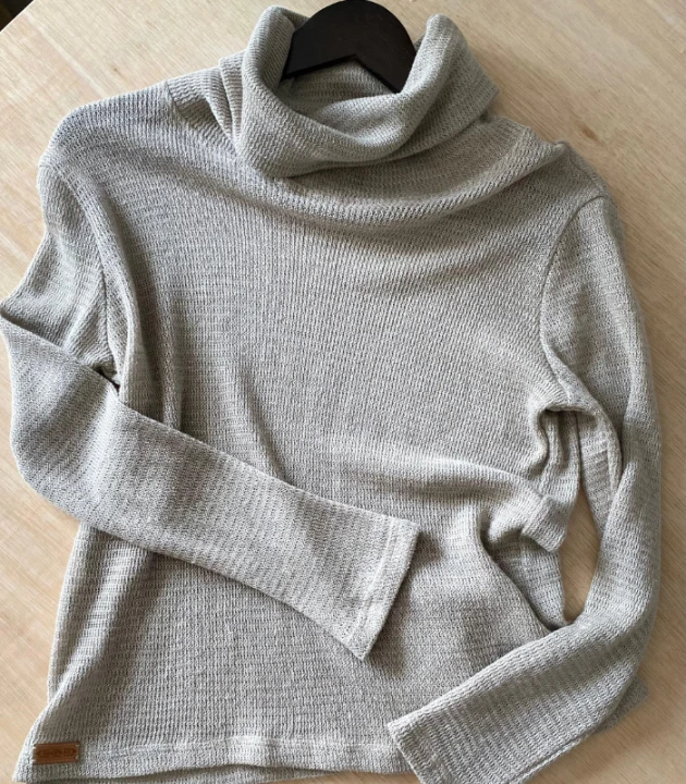 GOLF dzianinowy 100% LEN / rozmiar S/M