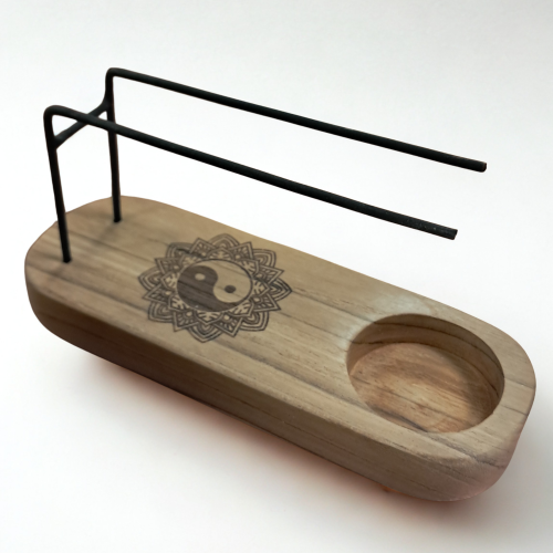 Mała Podstawka na Palo Santo Yin-Yang