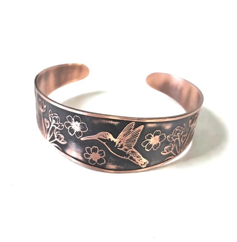 Bransoletka miedziana Koliber