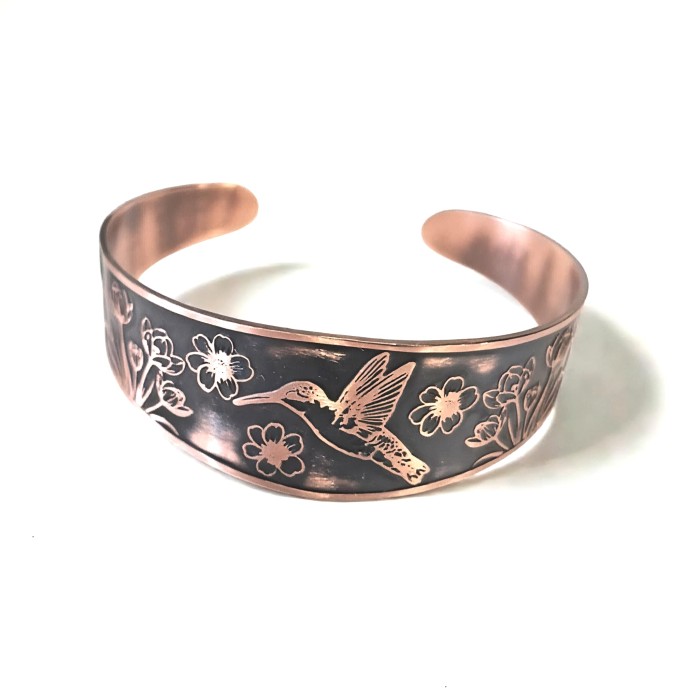 Bransoletka miedziana Koliber