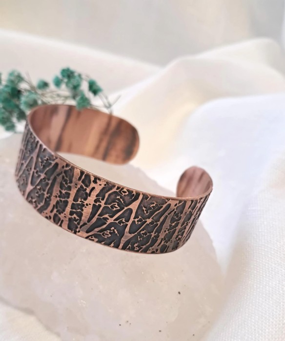 Bransoletka miedziana Drzewa