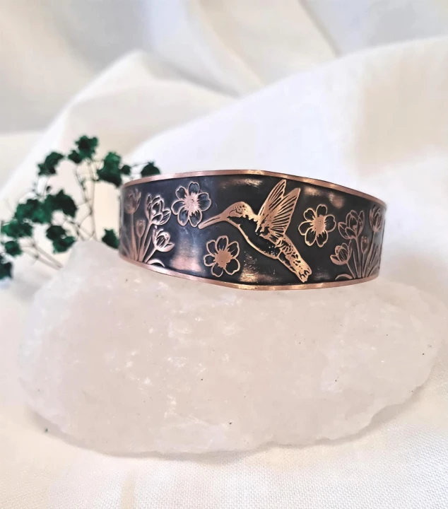 Bransoletka miedziana Koliber