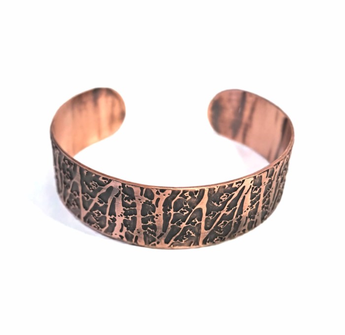 Bransoletka miedziana Drzewa