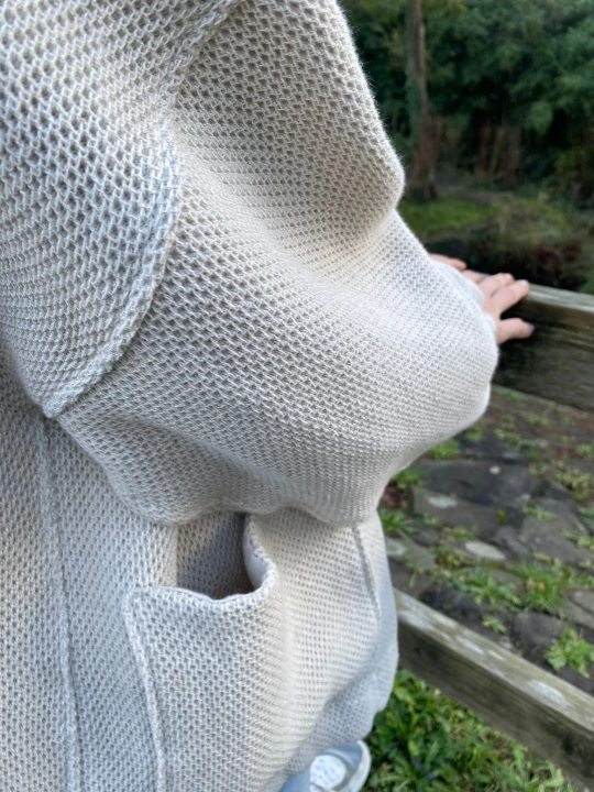 Lniano- bawełniana kurtka typu bomber