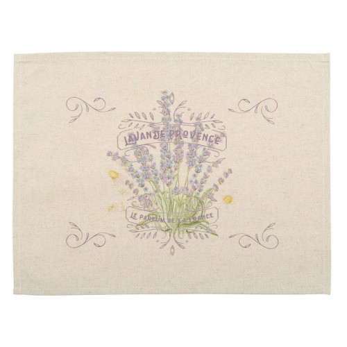 Lniano - Bawełniana Podkładka Pod Talerz - LAWENDA 35 x 45