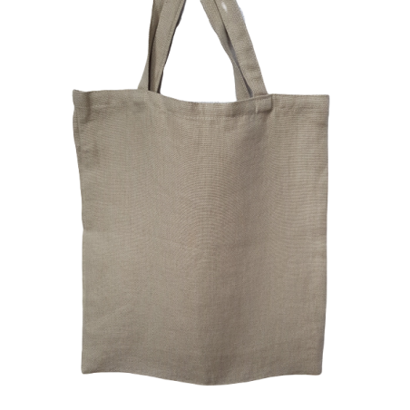 Lniana Torba na zakupy - kolor NATURALNY / 38 x 44 cm