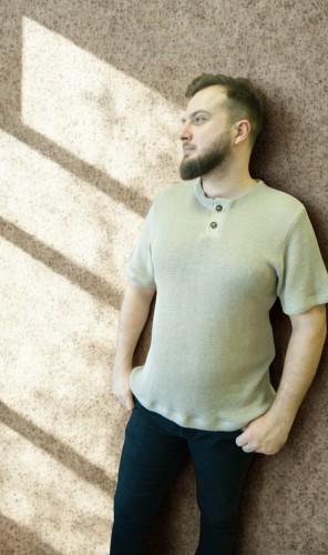 T-shirt męski - S/M małe L