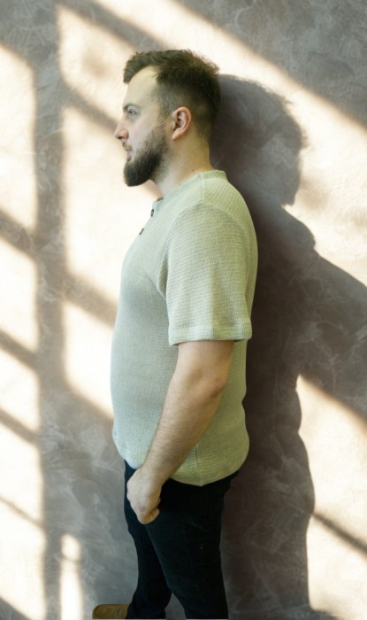 T-shirt męski - S/M małe L