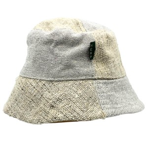 Kapelusz Bucket Hat z Bawełny i Konopi - Naturalny