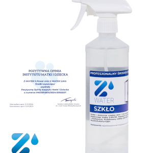 Z-Water płyn do czyszczenia SZKŁA I LUSTER, 500 ml