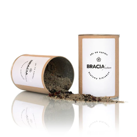 Sól Do Kąpieli - STALOWY HIBISKUS, 300 g