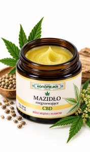Mazidło CBD - ROZGRZEWAJĄCE, 120 ml