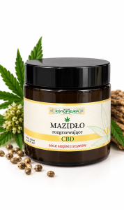 Mazidło CBD - ROZGRZEWAJĄCE, 120 ml