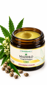Mazidło CBD - ROZGRZEWAJĄCE, 30 ml