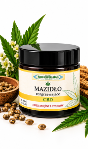 Mazidło CBD - ROZGRZEWAJĄCE, 30 ml