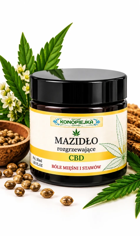 Mazidło CBD - ROZGRZEWAJĄCE, 30 ml