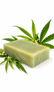 Mydło konopne CBD w kostce, 100 g