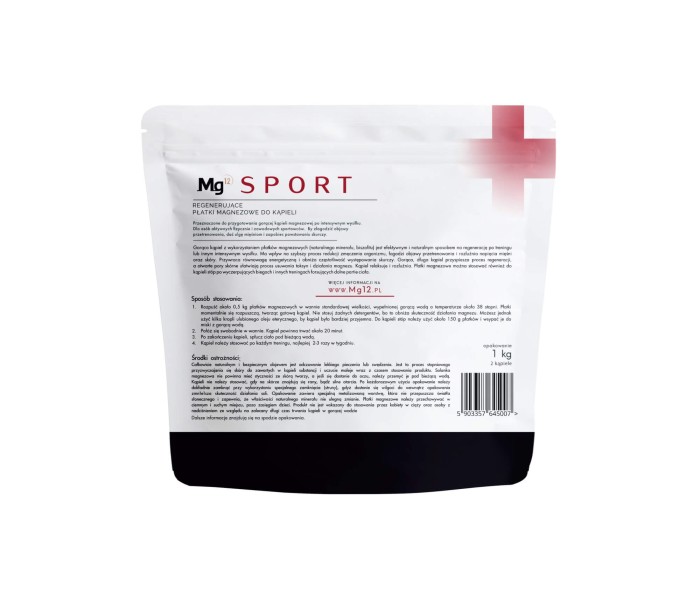 Płatki magnezowe SPORT, 1 kg