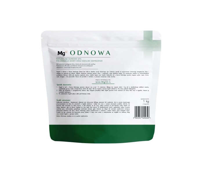 Sól Z Morza Martwego ODNOWA, 1 kg