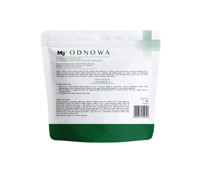 Sól Z Morza Martwego ODNOWA, 1 kg