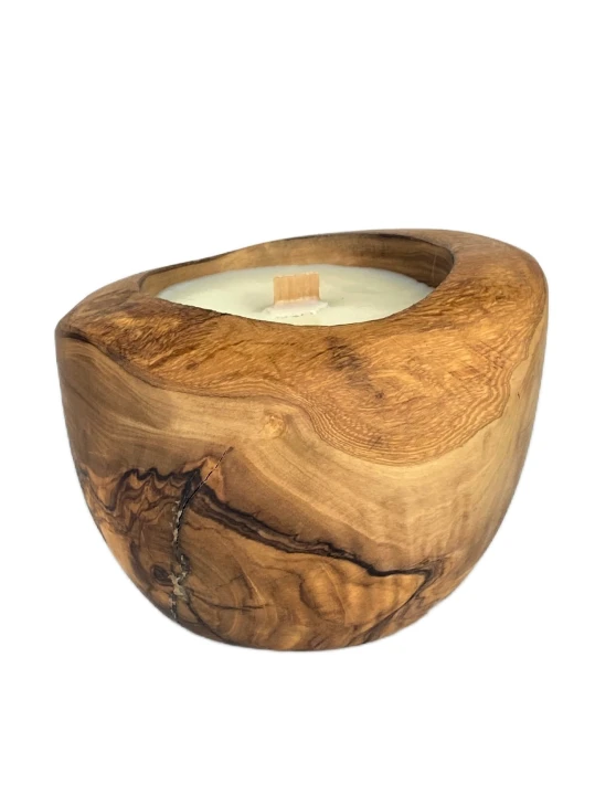 Sojowa Świeca Zapachowa w Drewnie DMR12