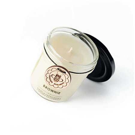 Świeca Sojowa w słoiczku - BROWNIE, 120 ml